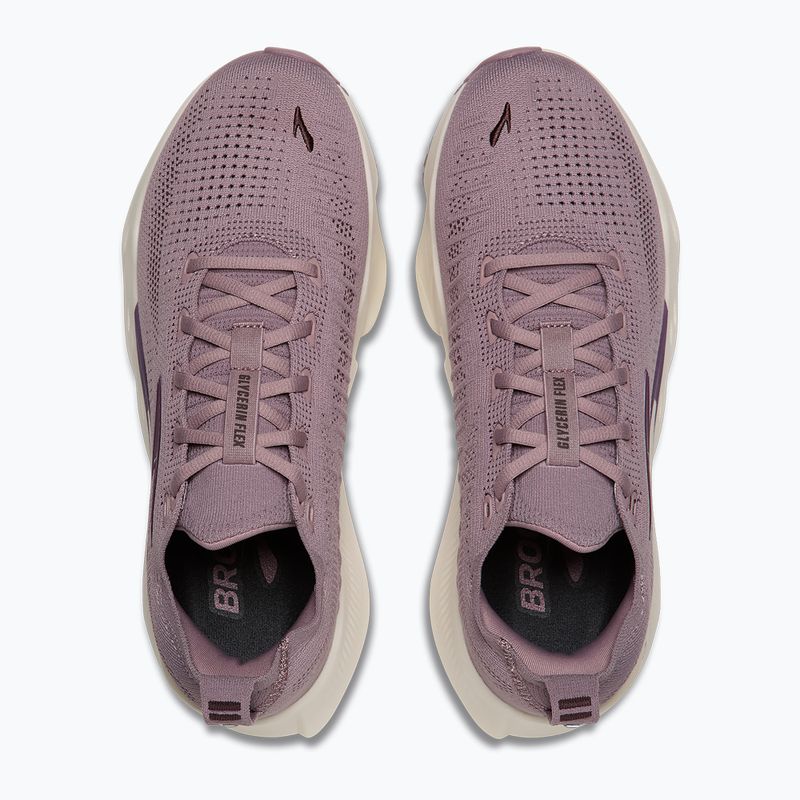 Dámské běžecké boty Brooks Glycerin Flex rose/raisin/metallic 5