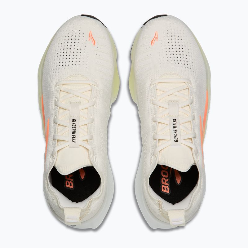 Dámské běžecké boty Brooks Glycerin Flex white/peach/nightlife 5