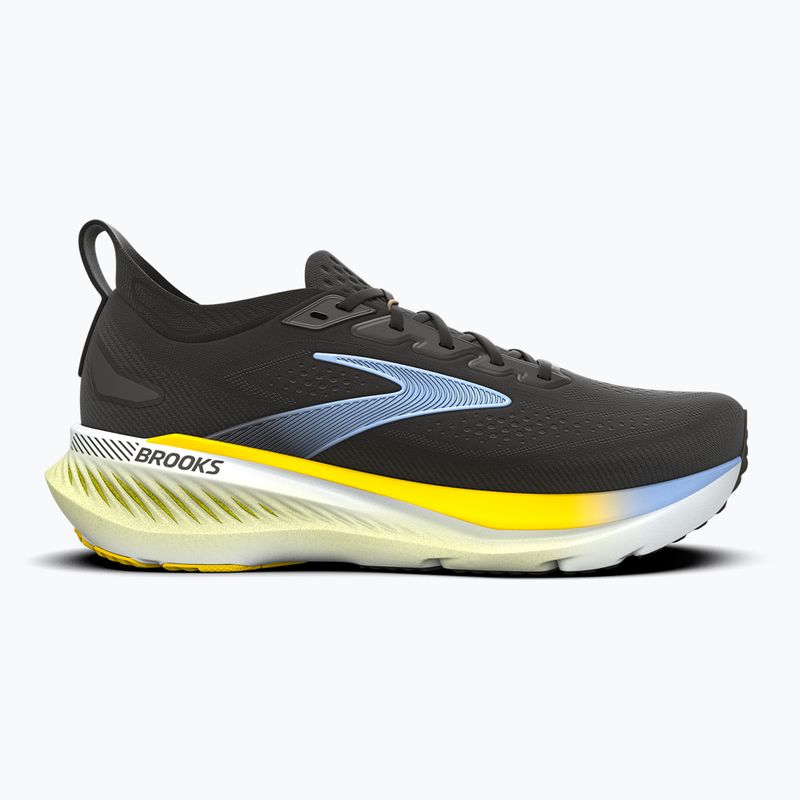 Pánské běžecké boty Brooks Glycerin GTS 23 black/cyber yellow/nightlife 2