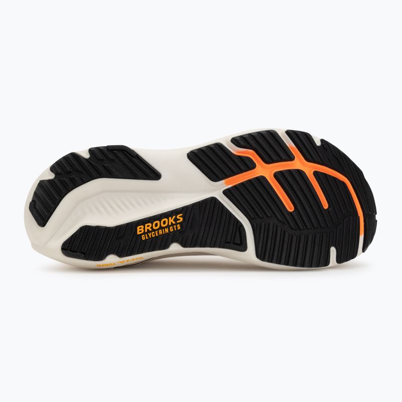 Pánské běžecké boty Brooks Glycerin GTS 23 arctic wolf/angora/orange 4