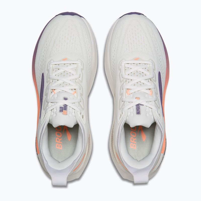 Dámské běžecké boty Brooks Glycerin GTS 23 white/mulled grape/clear 5