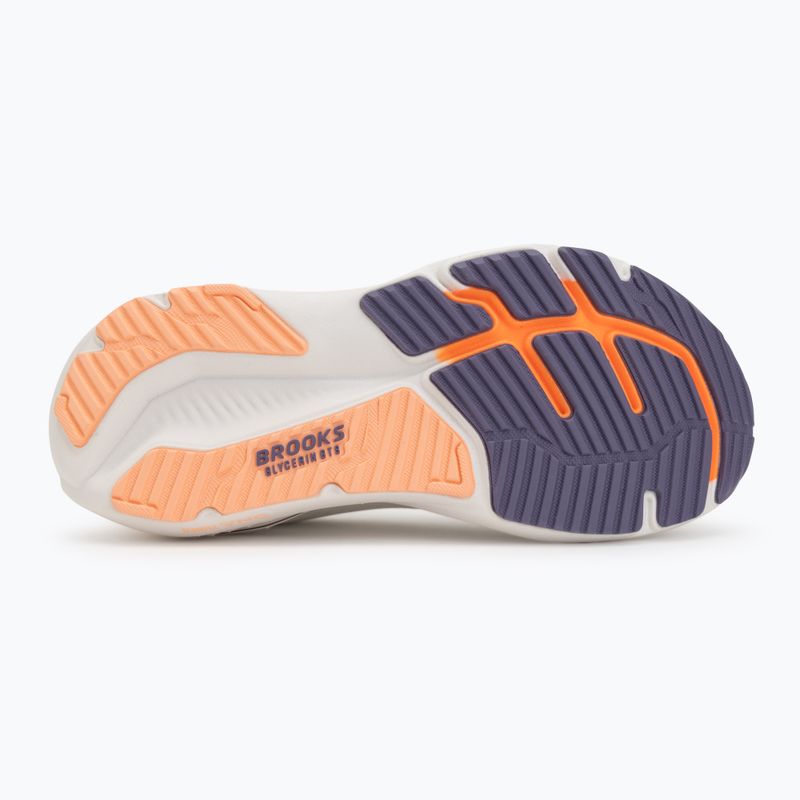 Dámské běžecké boty Brooks Glycerin GTS 23 white/mulled grape/clear 4