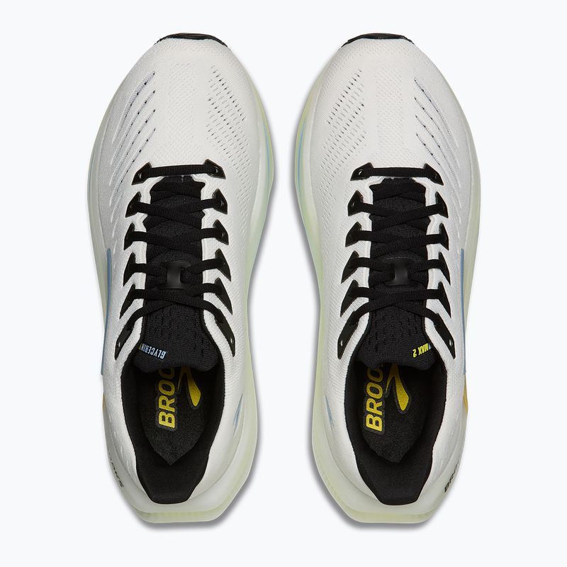 Pánské běžecké boty Brooks Glycerin Max 2 bright white/black/nightlife 5