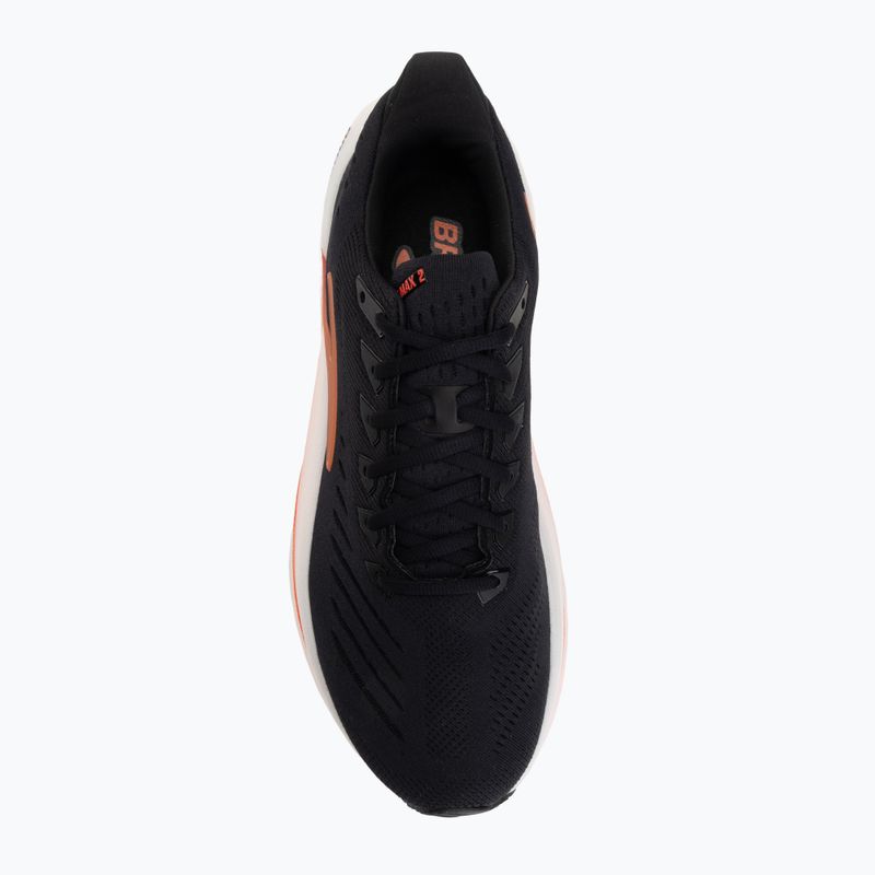 Pánské běžecké boty Brooks Glycerin Max 2 black/tigerlilly/orange 5