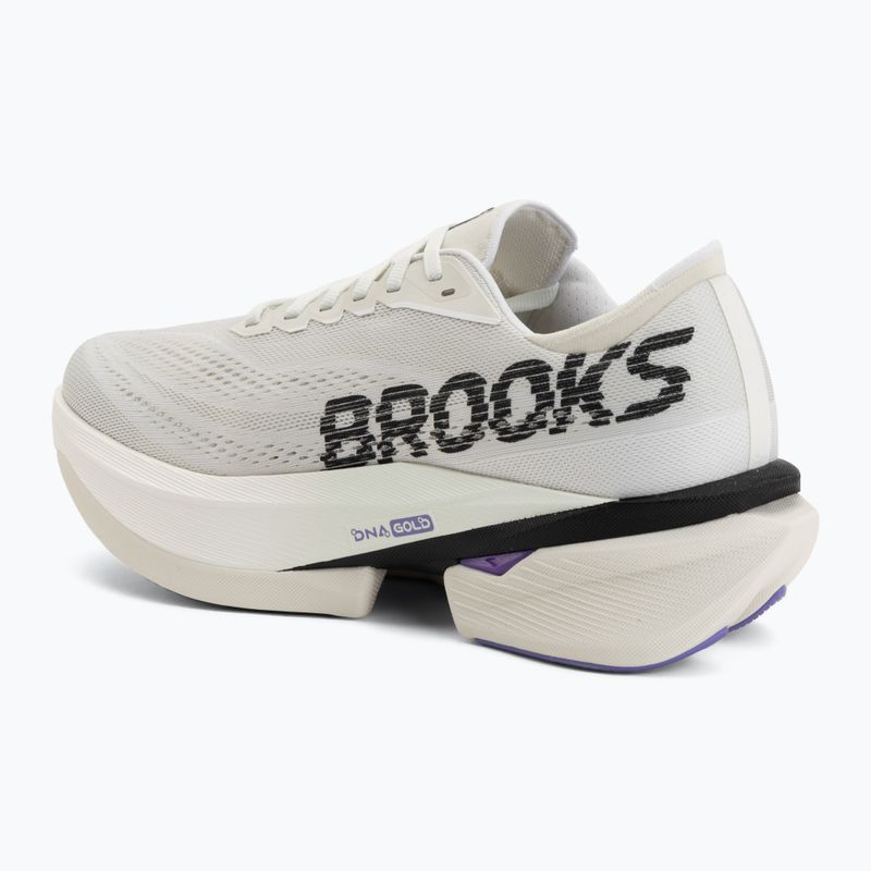 Pánské běžecké boty Brooks Hyperion Max 4 grey/black/purple hebe 3