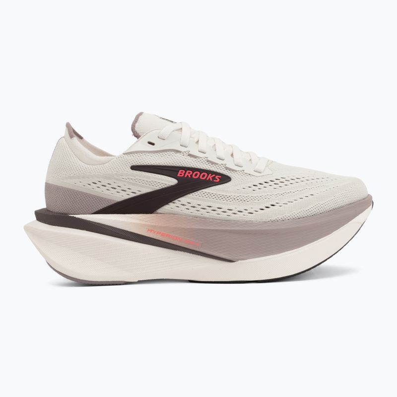 Dámské běžecké boty Brooks Hyperion Max 4 coconut/raisin/pink 2