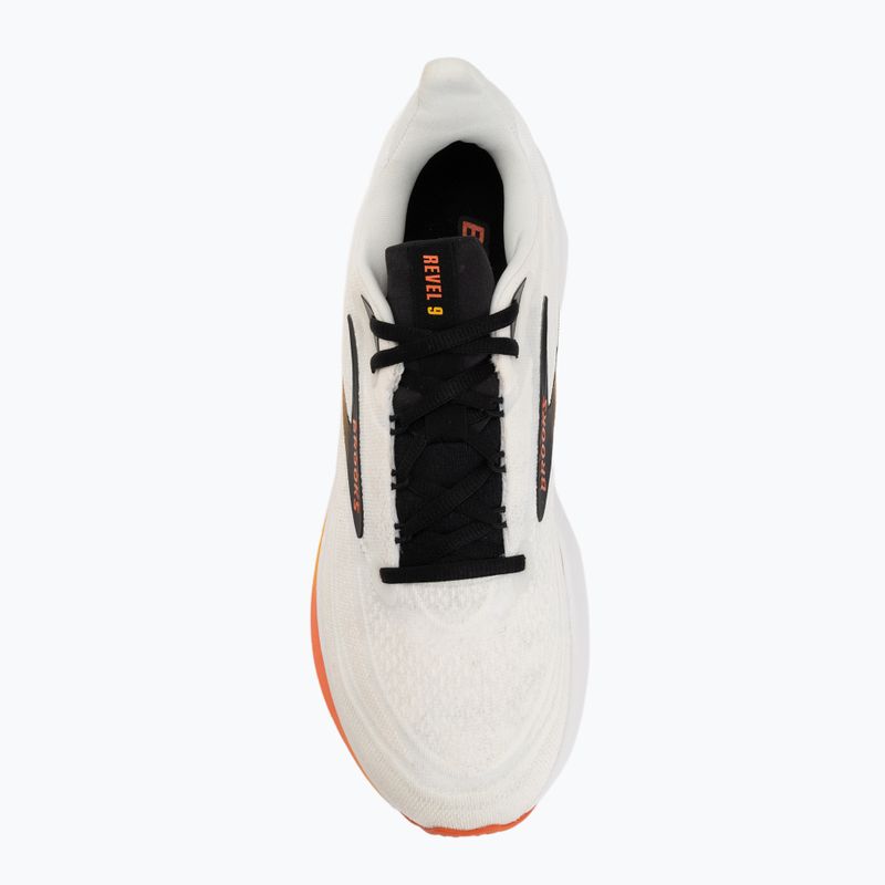 Pánské běžecké boty Brooks Revel 9 white/orange/black 5