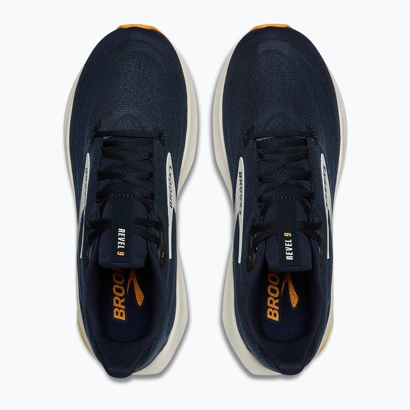 Pánské běžecké boty Brooks Revel 9 navy/navy/orange 5