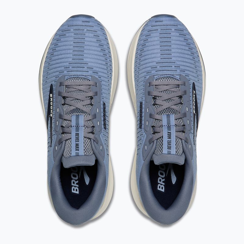 Pánské běžecké boty Brooks Revel Max rain washed/grey/navy 5