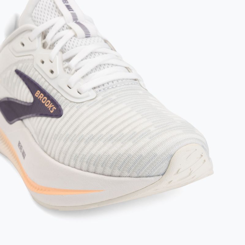 Dámské běžecké boty Brooks Revel Max brightwhite/mulledgrape/peach 7