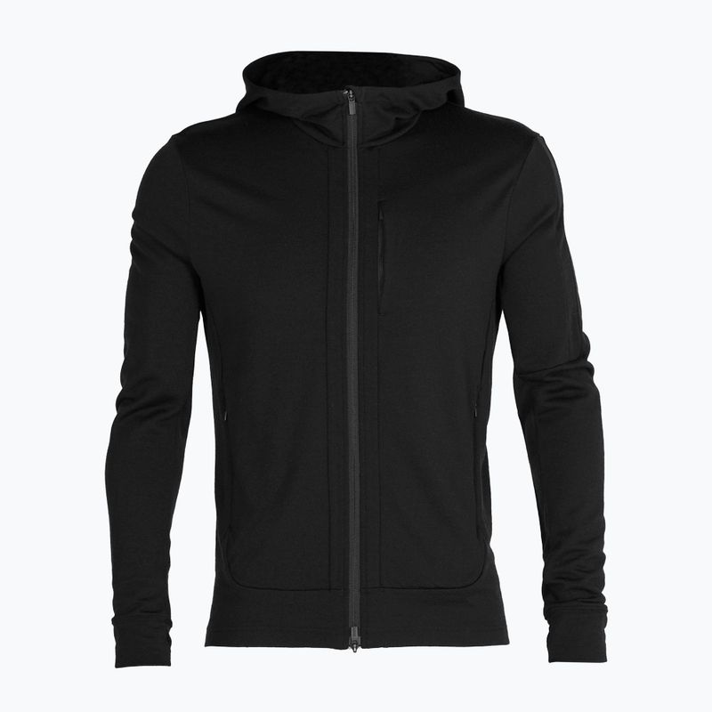 Pánská trekingová mikina Icebreaker Quantum III LS Zip Hood black IB0A59JX0011 9