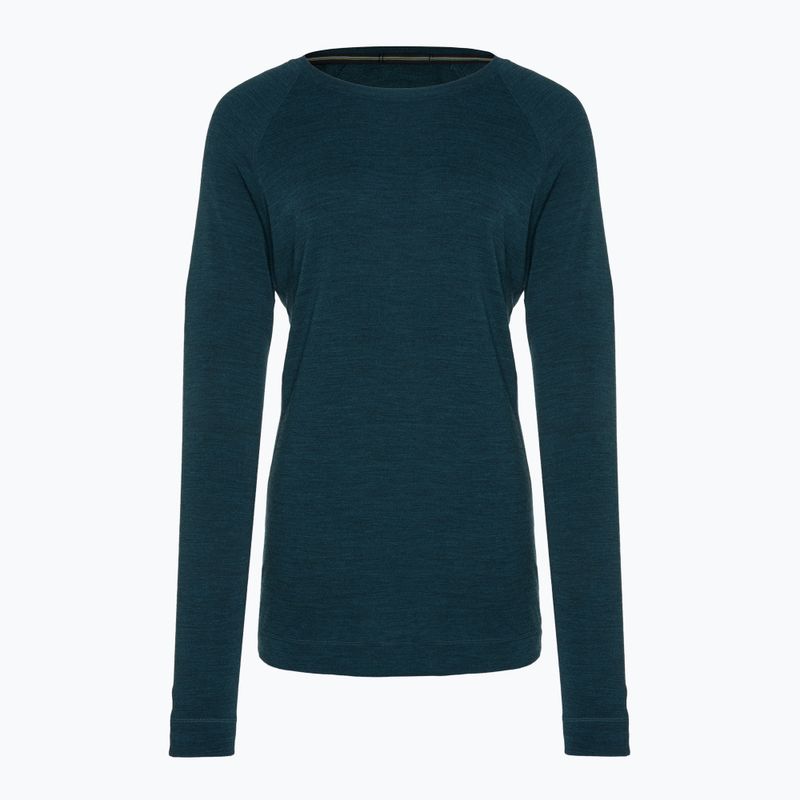 Dámské termo tričko longsleeve Smartwool Merino 250 Baselayer Crew Boxed twilight blue heather