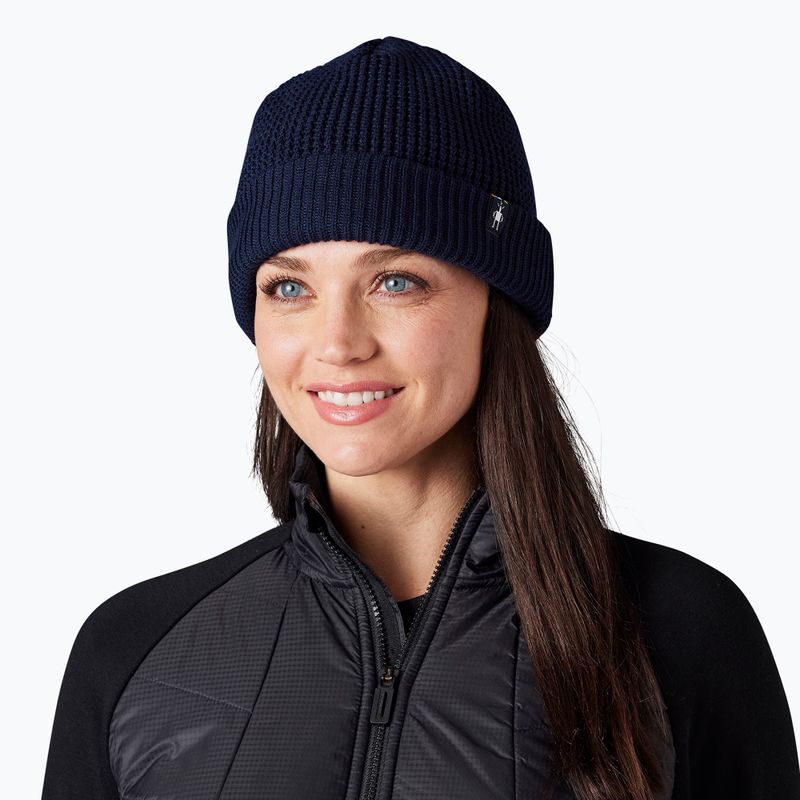 Čepice Smartwool Creek Run deep navy 2
