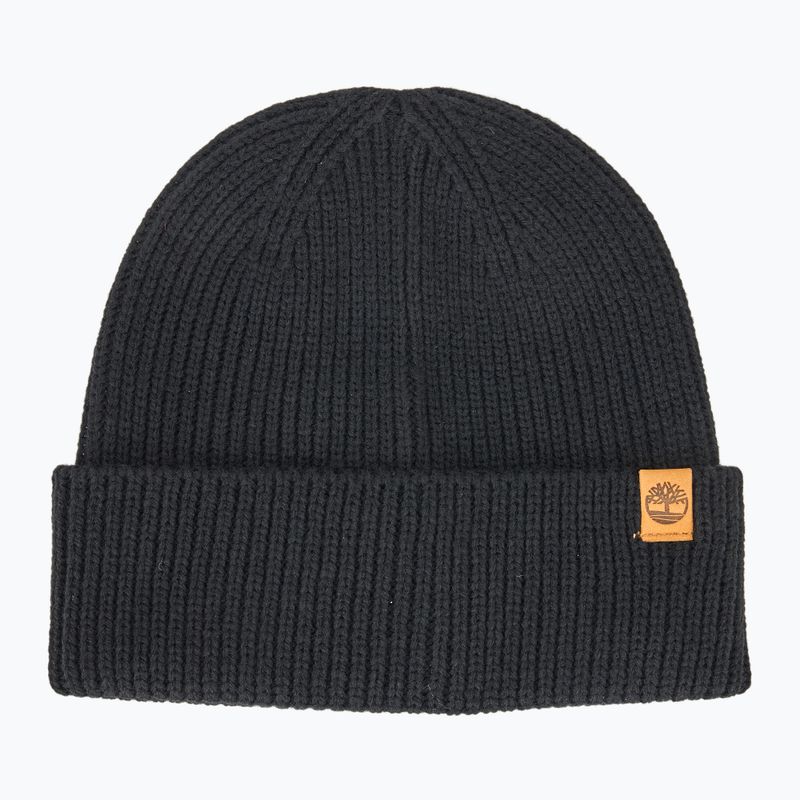 Zimní čepice Timberland Fisherman Beanie black