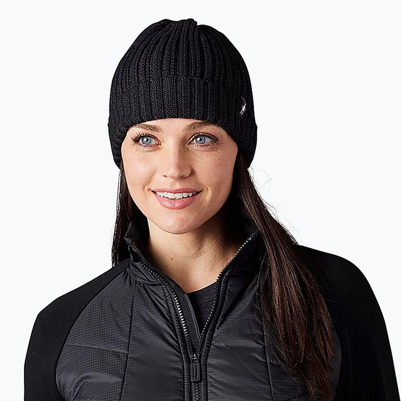 Zimní čepice Smartwool Rib Hat charcoal heather 2