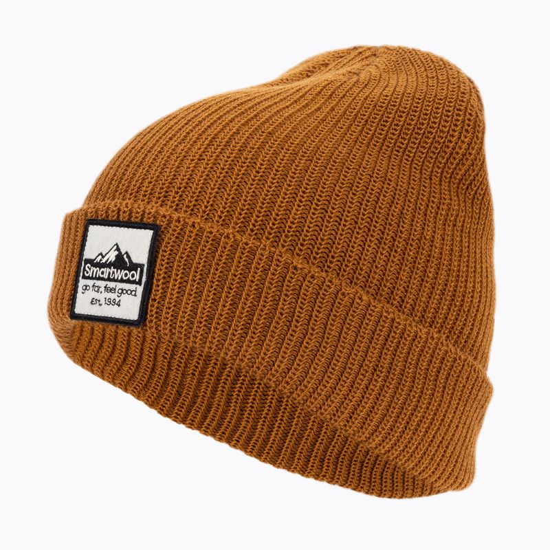 Hnědá zimní čepice Smartwool Patch 11493-G36 3