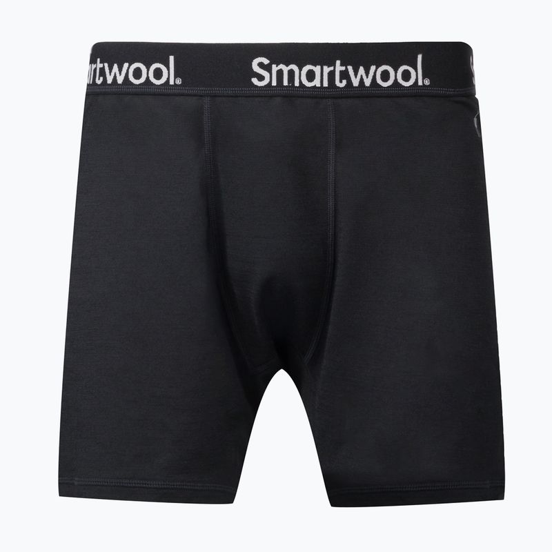 Pánské termoaktivní boxerky Smartwool Merino Sport 150 Boxer Brief Boxed černé 17342-001-S