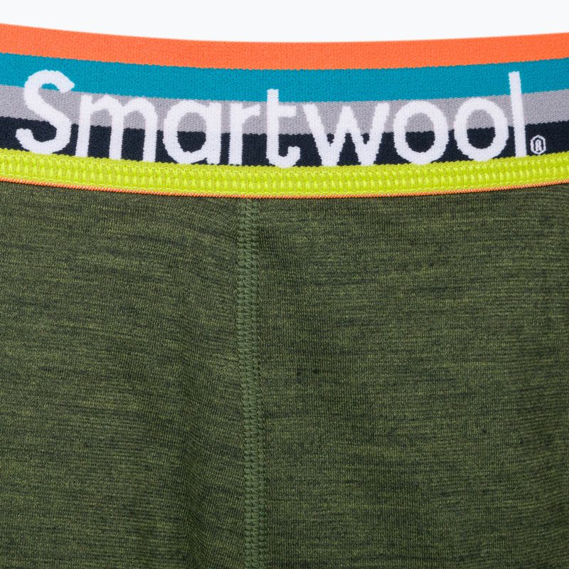 Pánské boxerky Smartwool Merino Sport Boxer Brief Boxované termální boxerky zelené 17342 3