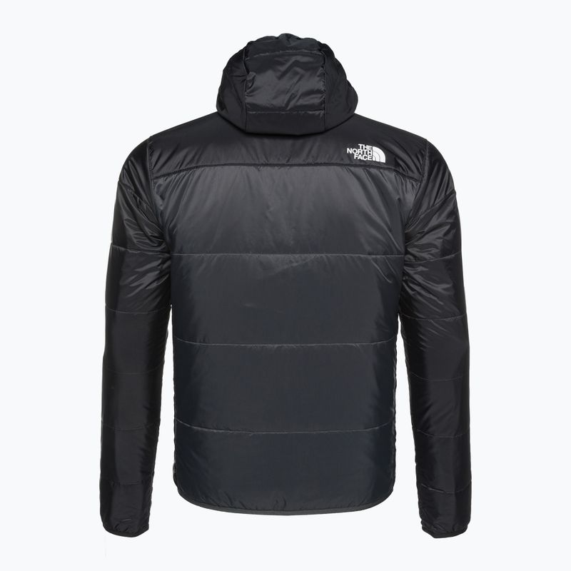 Pánská péřová bunda The North Face Quest Synthetic asfaltová šedá/černá 2