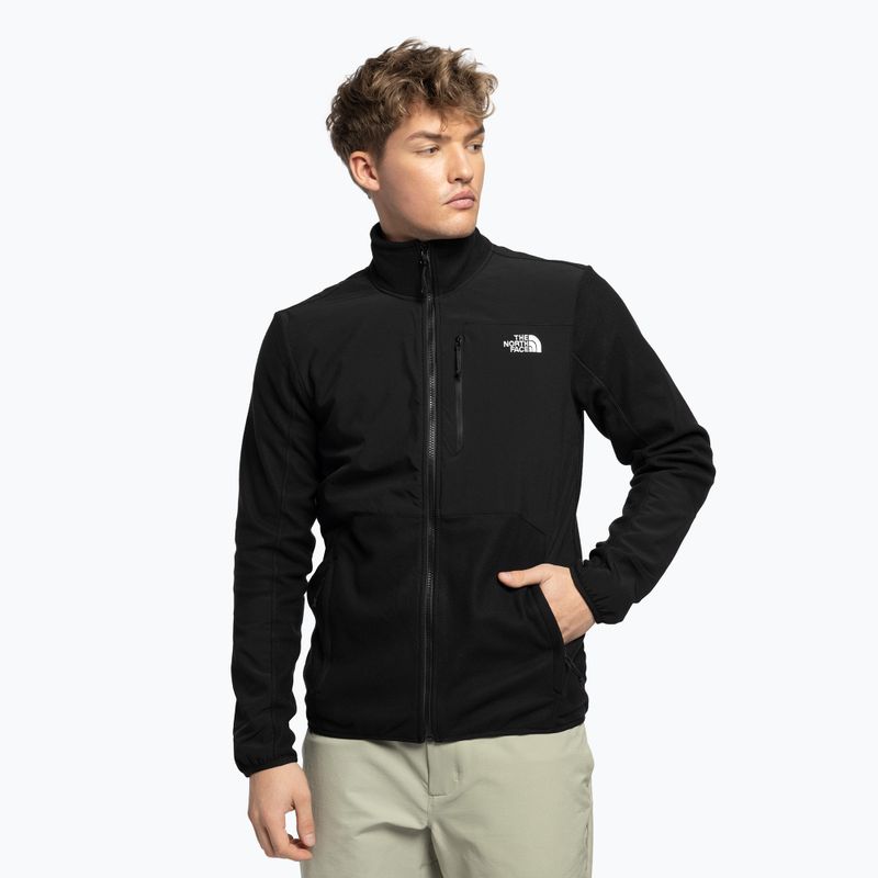 Pánská fleece mikina The North Face Glacier Pro FZ černá NF0A5IHSKX71