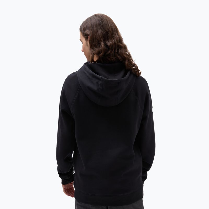 Pánská mikina  Vans Mn Versa Standard Hoodie black/checkerboard 2