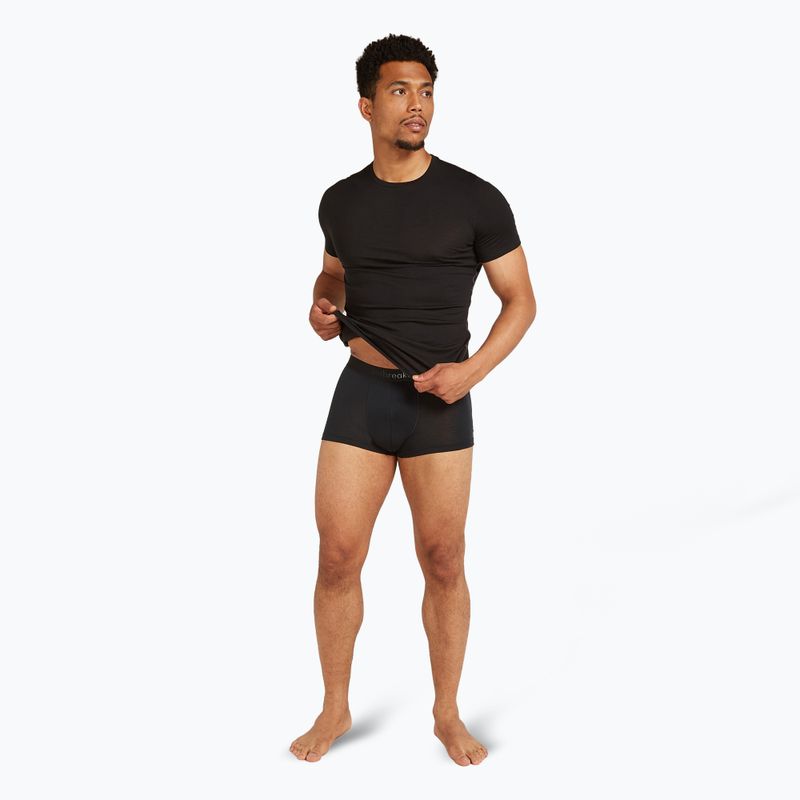 Pánské termo boxerky  icebreaker Merino 125 Cool-Lite Anatomica Trunks black 3