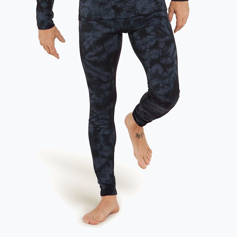 Pánské termo kalhoty Icebreaker Merino 200 Oasis Leggings Cloud Dye graphite/black 4