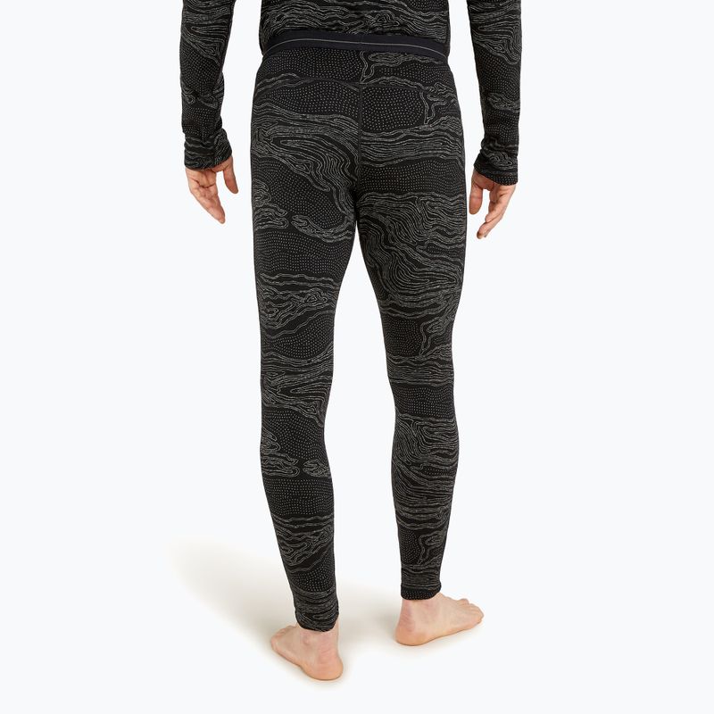 Pánské termo kalhoty Icebreaker Merino 260 Vertex Leggings Snow Guide black/ galaxy/ j 3