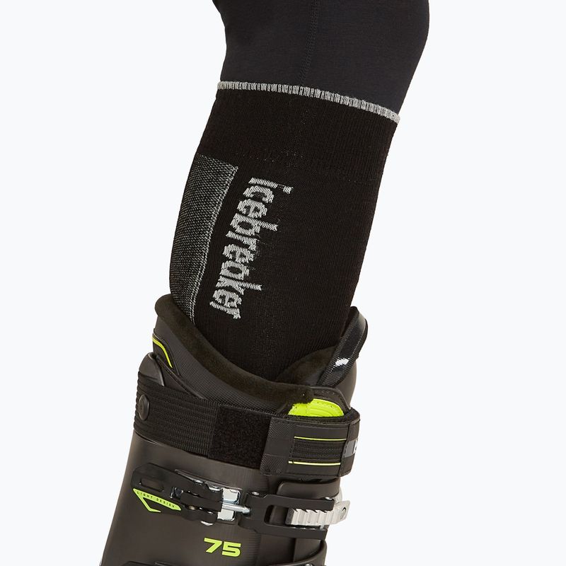 Pánské lyžařské ponožky Icebreaker Merino Ski+ Ultralight OTC black/ether/graphite 4