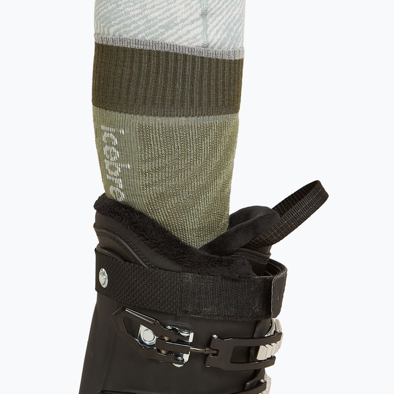 Pánské lyžařské ponožky Icebreaker Merino Ski+ Ultralight OTC port/blaze 4