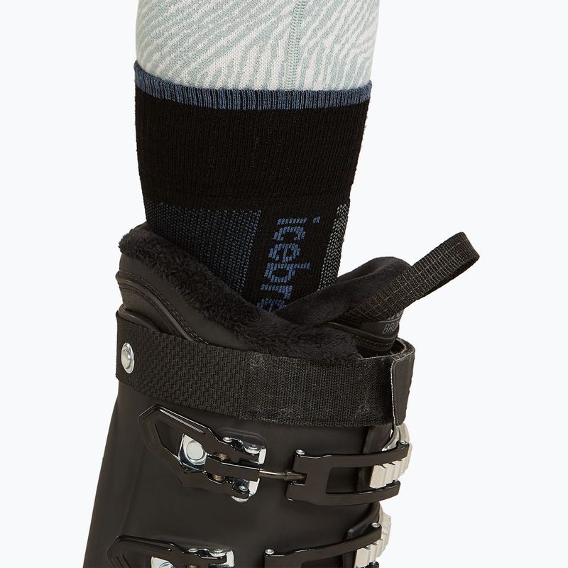 Dámské lyžařské ponožky Icebreaker Merino Ski+ Light OTC black/dawn/graphite 4