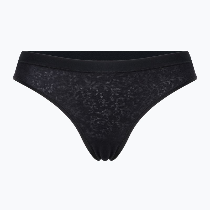 Dámské termoprádlo Smartwool Merino Lace Bikini Boxed black SW016618