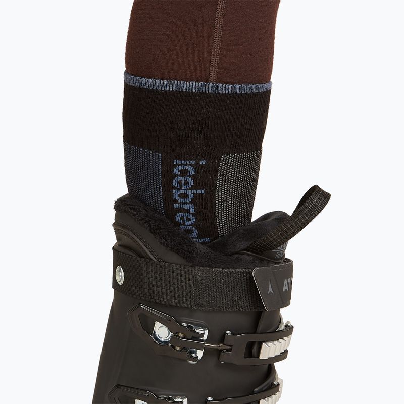 Dámské lyžařské ponožky icebreaker Merino Ski+ Ultralight OTC black/dawn/graphite 4