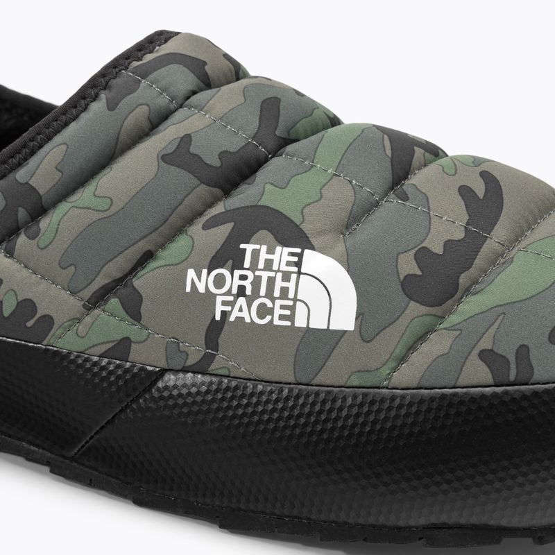 Pánské zimní bačkory The North Face Thermoball Traction Mule V zeleno-černé NF0A3UZN33U1 7