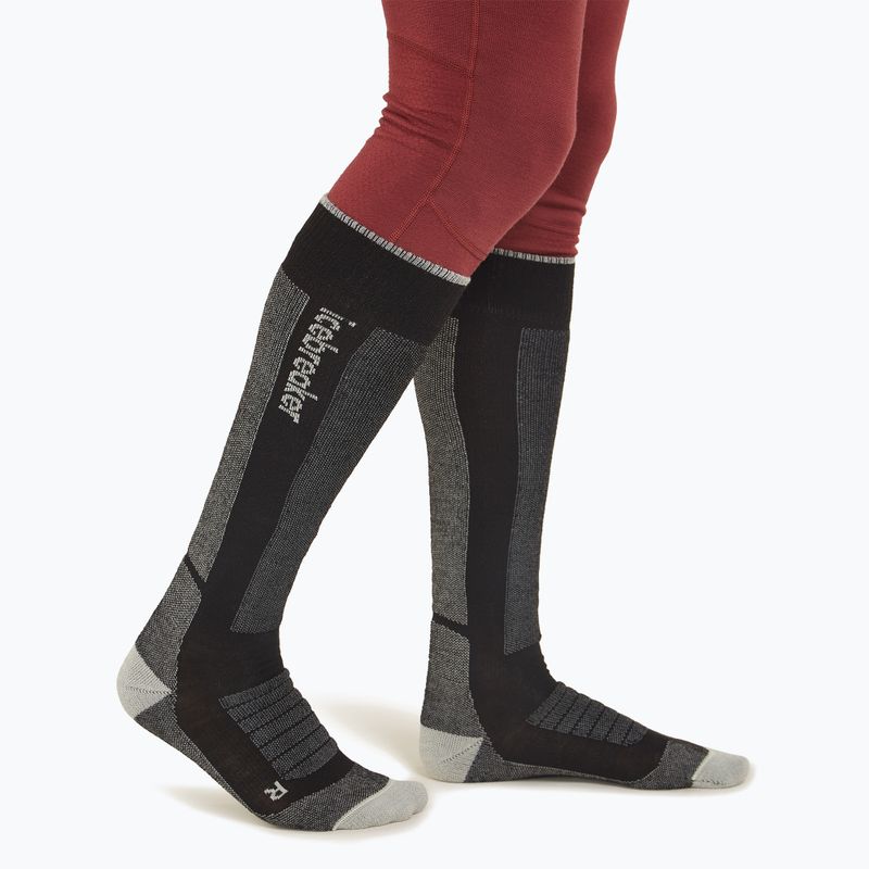 Pánské lyžařské ponožky Icebreaker Merino Ski+ Medium OTC black/ether/graphite 4