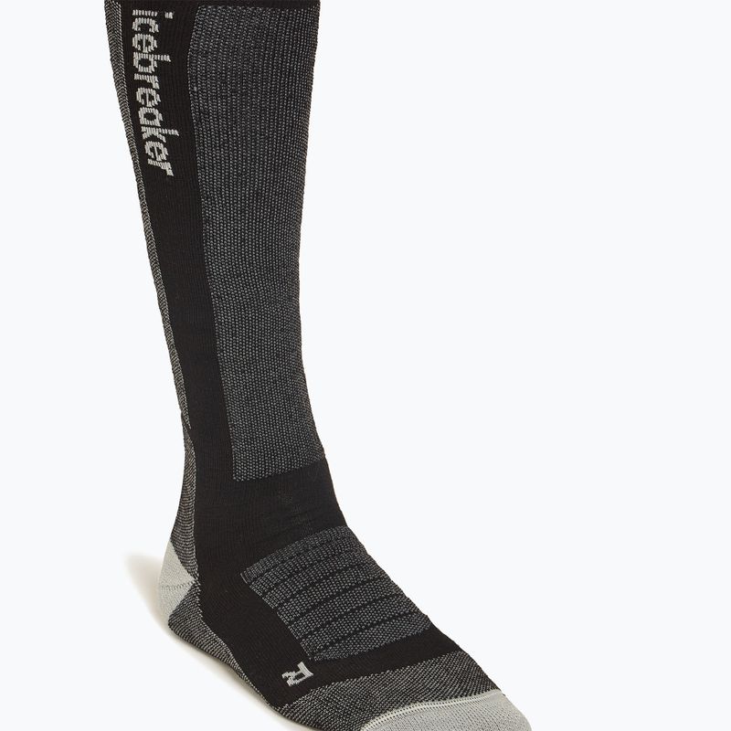 Pánské lyžařské ponožky Icebreaker Merino Ski+ Medium OTC black/ether/graphite 5