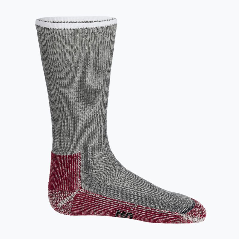 Trekingové ponožky Smartwool Classic Mountaineer Maximum Cushion Crew šedo-červené SW0133000031 2