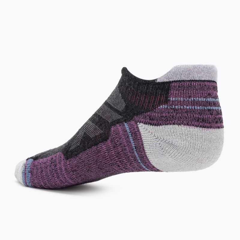 Dámské trekové ponožky Smartwool Hike Light Cushion Low Ankle charcoal 2