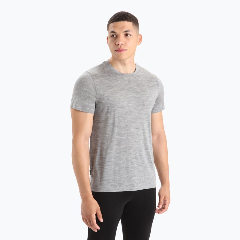 Pánské trekingové tričko icebreaker Sphere II SS šedé IB0A56C60161