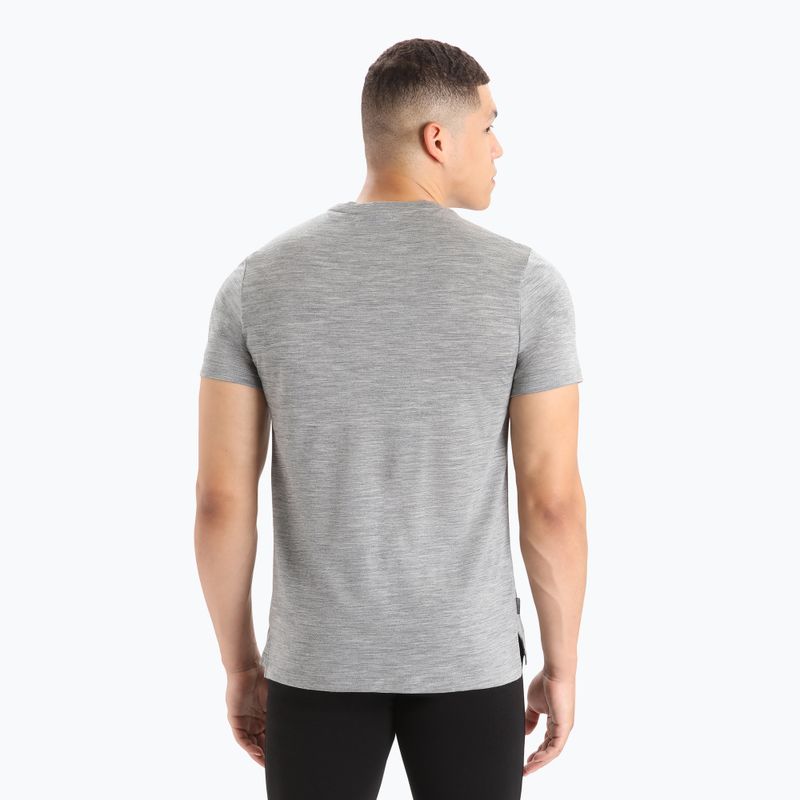 Pánské trekingové tričko icebreaker Sphere II SS šedé IB0A56C60161 3