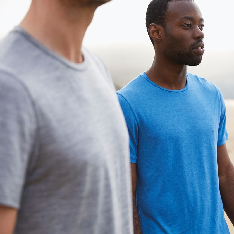 Pánské trekingové tričko icebreaker Sphere II SS šedé IB0A56C60161 9