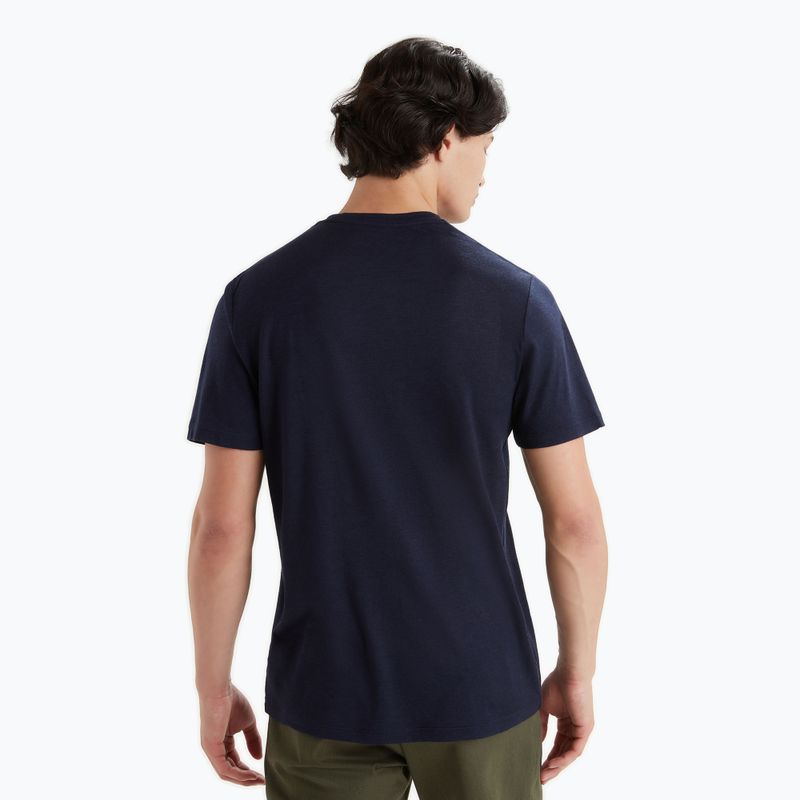 Pánské turistické tričko Icebreaker Tech Lite II SS navy blue IB0A59IY 3
