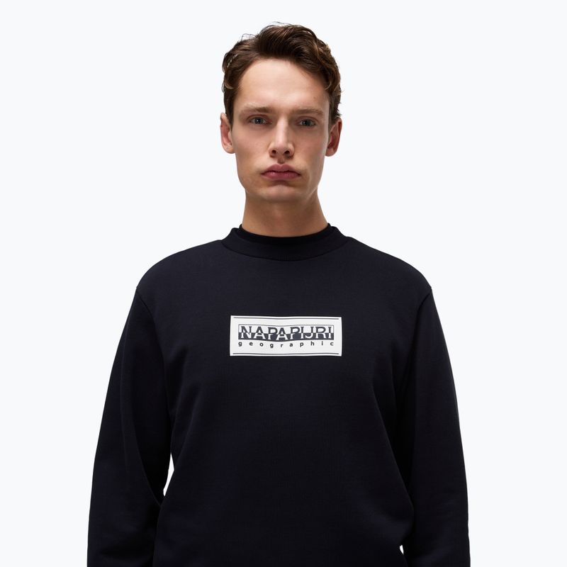 Pánská mikina Napapijri B-Box Logo C black 041 3