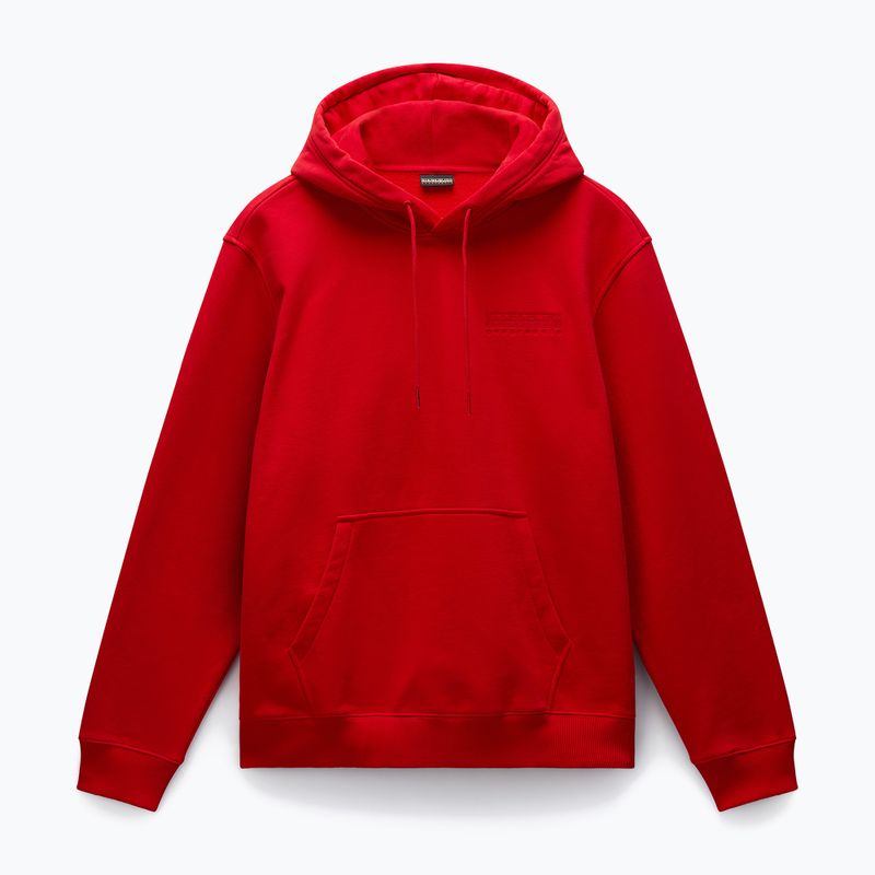 Pánská mikina Napapijri B-Kander Hooded red goji 6