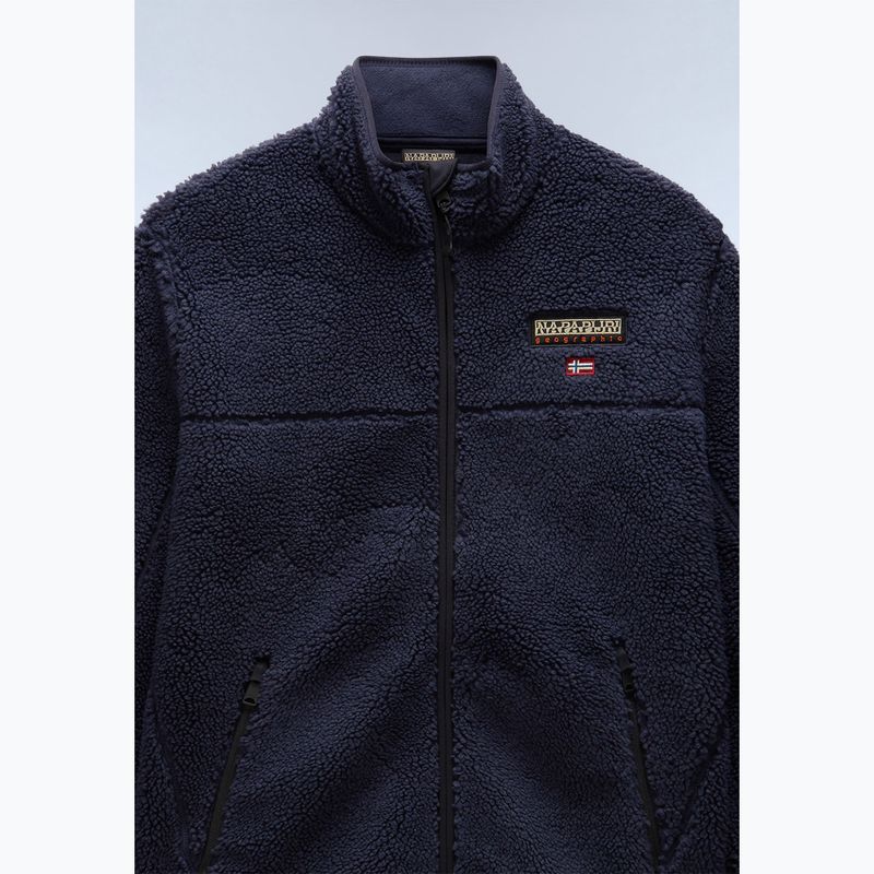 Pánská mikina Napapijri T-Tynik Full Zip blu marine 6