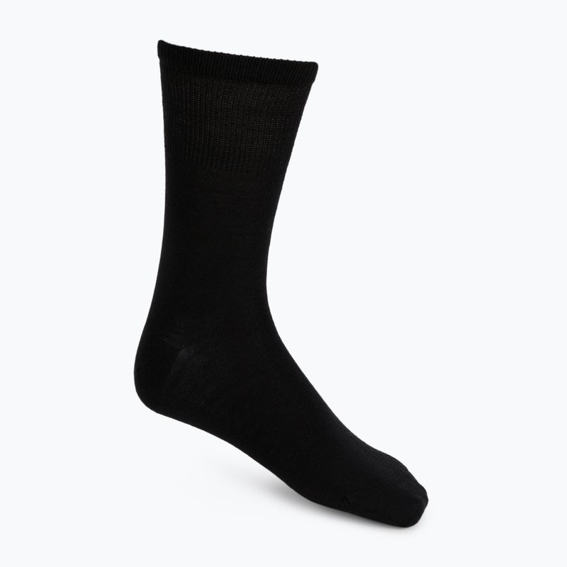 Pánské trekingové ponožky Smartwool Classic Hike Zero Cushion Liner Crew černé SW0016500011