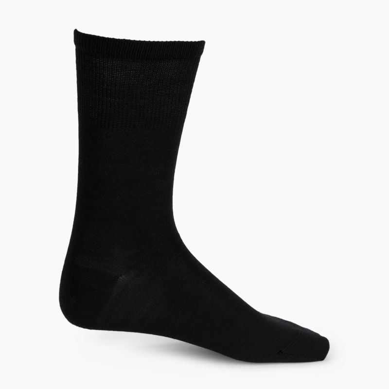 Pánské trekingové ponožky Smartwool Classic Hike Zero Cushion Liner Crew černé SW0016500011 3