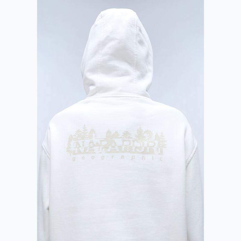 Dámská mikina Napapijri B-Blanche Hooded white heron 4