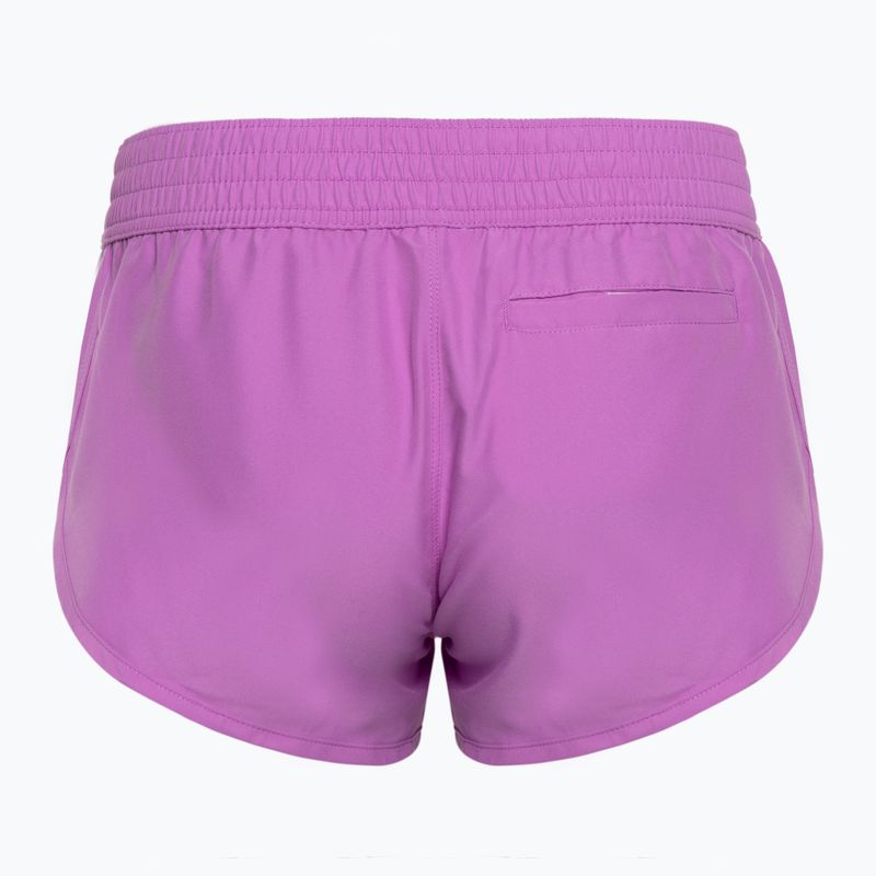 Dámské plavecké šortky Hurley Beachrider 2.5" lilac 2