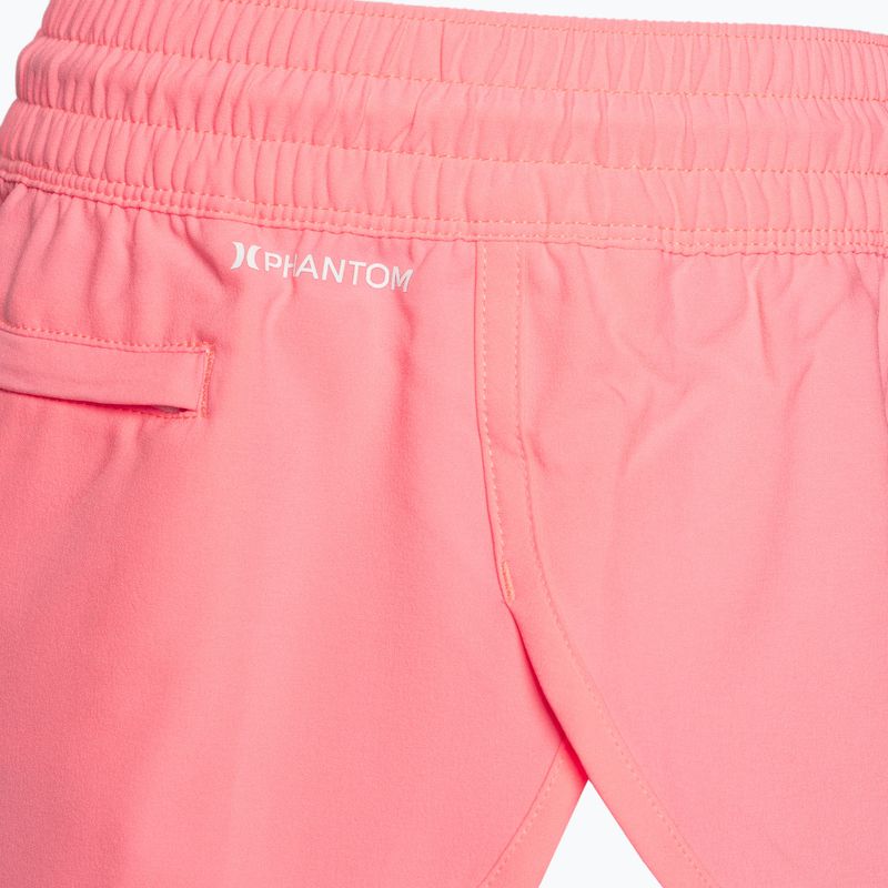 Dámské plavecké šortky Hurley Phantom Solid 2.5" pacific pink 3